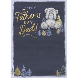 Me To You Bear Carte de fête des pères en forme de cœur avec inscription Dad Making
