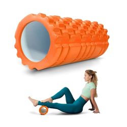 Mobiclinic® fitness, Foam roller, Fitroller, Schuimroller eva-schuim, 14x33 cm, Pilates, Yoga, Rekoefeningen, Draagbaar, Multifunctioneel gebruik, Voor het hele lichaam, 3 intensiteitsniveaus