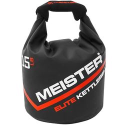 Meister Elite bärbar sandkettlebell – mjuk sandsäcksvikt – 6,8 kg / 15 lb