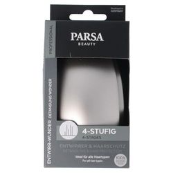 PARSA Beauty Professional Detangling Miracle Without Handle (Champagne) - Detangling Brush for Any Hair - No Pull Hair Brush - Anti-Static Hair Brush with 4 Stage Bristle Arrangement