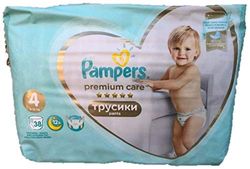 38 Pampers Premium Care Byxor Storlek 4, 9-15 kg
