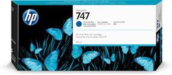 HP 747 P2V85A, Cartuccia Originale HP, Compatibile con le Stampanti HP DesignJet Serie Z9, Blu Cromatico