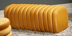 Terciopelo Aiko Mostaza 105 cm 105 x 36 x 37 cm