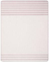 Biederlack 694140 Coperta, Misto Cotone, Rosa, Singolo, 200x150x1 cm