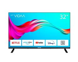 DYON Smart 32 VX TV 80 cm (32 tum) (HD Smart TV, trippel tuner (DVB-C/-S2/-T2), App Store, Prime Video, Netflix, YouTube)