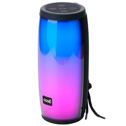 Altoparlante musicale universale Bluetooth Marca Cool LED (14W) Nero