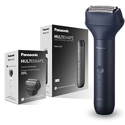 Panasonic MULTISHAPE Sistema Modulare per la Cura della Persona ER-CSF1, testina a 3 lame rasoio elettrico da uomo con batteria ricaricabile agli ioni di litio