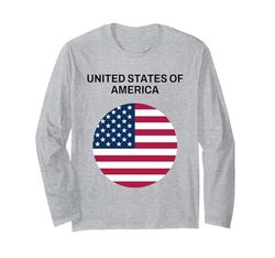 Stati Uniti d'America Bandiera Moderna Maglia a Manica