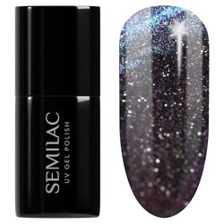 Semilac Vernis à Ongles UV Hybrid 828 Grey Holo 7 ml