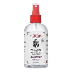 Thayers Lotion brume tonique douce - Lavande, Hamamélis & Aloe vera bio - hydratation & pores resserrés - sans alcool - sans cruauté envers les animaux - vegan - 98% d'ingrédients naturels - 237 ml