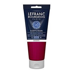 Lefranc Bourgeois, Acrylic Paint, Magenta, 200 ml (1er Pack)