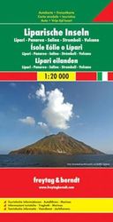 Isole Lipari 1:20.000: Toeristische wegenkaart 1:20 000 / 1:600 000
