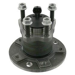 febi bilstein 27382 Wheel Bearing Kit with wheel hub, ABS sensor and nuts, pack of one