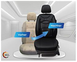 Housses de siège sur Mesure compatibles avec Mazda 3 4ème génération conducteur et Passager à partir de 2019 - Numéro de Couleur : D104