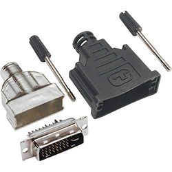 DVI stekker, recht BKL Electronic 0908002 aantal polen (nummer): 29 zilver, 1 stuk