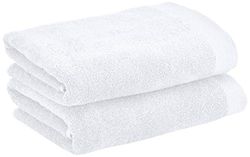 Heckett Lane Asciugamano da bagno bianco 60 x 110 cm