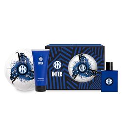 DIAMOND INTERNATIONAL | Confezione Regalo Inter: Eau de Toilette Uomo 100ml + Gel Doccia 200ml + Pallone Ufficiale