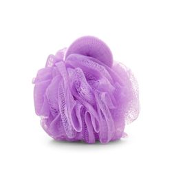 Isabelle Laurier - Shower and Bath Puff Mauve - Bath Sponge for The Body - Women's Gift