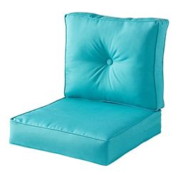 Greendale Home Fashions Sunbrella SC7830 Lot de 2 Coussins Profonds pour Chaise Longue Aruba