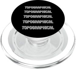 Topográfico PopSockets PopGrip para MagSafe
