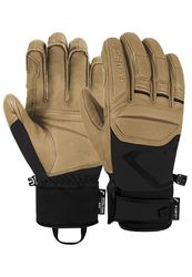 Reusch Pro RC - Guanti invernali unisex extra caldi, impermeabili, antivento e traspiranti, per uomo e donna, colore: nero/beige