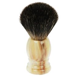 Fantasia Brocha de afeitar de tejón puro, crema, mango de plástico, altura: 9,5 cm, 1 unidad (1 x 115 g)