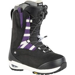 Nitro Bianca TLS '21 Premium All Mountain Freeride Freestyle snabbsnörningssystem båt snowboardbåt, black-Purple, MP 28,5 // EU 43 1/3 // US 11