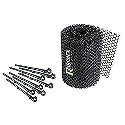 Ribiland PRGG Filet de vidange avec crochets de fixation Noir