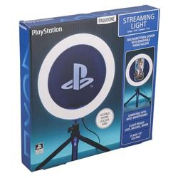 PlayStation Streaming Light - Officially Licensed Adjustable Ring Light with Phone Holder, 3 Light Modes, Warm, Cool & Neutral, Gift for Boys| Paladone