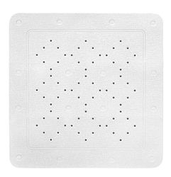 Kleine Wolke-Tappetino per Doccia Joy in Schiuma PVC, Beige_p Bianco