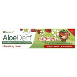 Aloe Dent Aloe Vera Child Strawberry pasta tootowa 50 ml, 3 sztuki