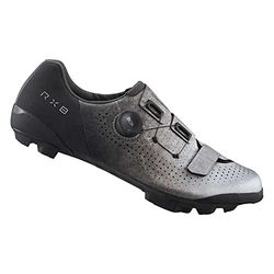 SHIMANO Brx801s44, RX8 (RX801) Scarpe, Argento, Taglia 44 Unisex-Adulto, 9.5 UK