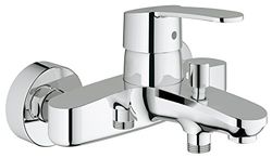 Grohe 33591002 Eurostyle Cosmopolitan Miscelatore Monocomando Vasca/Doccia senza Manopola Doccia, Cromo