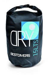 Best Divers Ai0916 voetenzak, 15 l, zwart, 22 x 45 cm