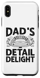 Carcasa para iPhone XS Max Dad's Detail Delight Auto Detailing Car Detailer Cars Padre