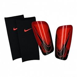 Nike Mercurial Lite scheenbeschermers voor heren, Bright Crimson/University Red, maat XL