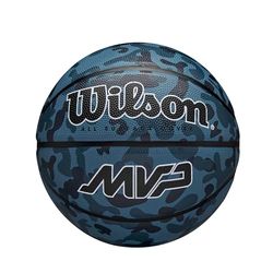Wilson MVP Camo Basketball Blue 5