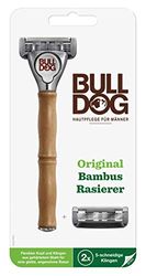 Bulldog - Maquinilla de afeitar con mango de bambú