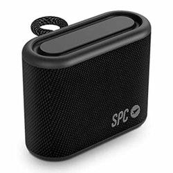 SPC Sound Minimax- Haut-Parleur Bluetooth Portable, Taille compacte, Grande autonomie de 24 Heures, Batterie puissante, 5 W, étanchéité IPX7, True Wireless Stereo, USB-C, Design Textile