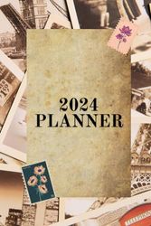 2024 Planner - Planner 2024 with Weekly and Monthly, Jan 2024 - Dec 2024, 6’’ x 9": Monthly Tabs, Perfect Daily Organizer