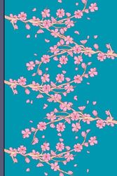 Cherry Blossom Journal: Cherry Blossom Flower Diary 100 lined pages