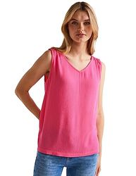 Street One Zomertop voor dames, berry roze, 38