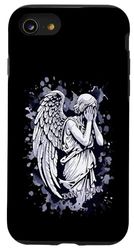Image of a Weeping Angel - with Splashes 1 - Fan Fun Case for iPhone SE (2020) / 7 / 8