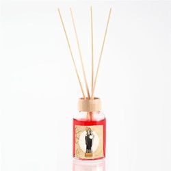 DRW Mikado San Benito glazen pot, 3 x 3 x 6,5 cm