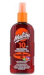 Malibu Sun SPF 10 Bronzing Tanning Oil Spray with Passion Fruit Oil, Medium Protection, Water Resistant, 200ml