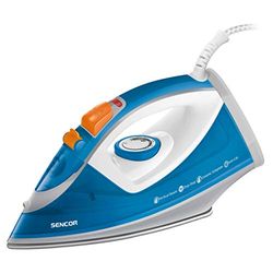 Plancha de vapor 2400 W, color azul