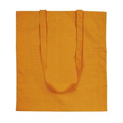 eBuyGB 10 stuks boodschappentas van katoen en linnen 42 cm, oranje, 42 EU, strandtas