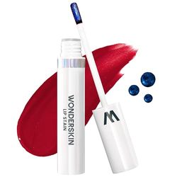 Wonderskin Wonder Blading Lip Stain Peel Off Masque – Teinte À Lèvres Rouge Longue Durée, Imperméable Et Résistante Au Transfert, Finition Mate (Divine Masque)
