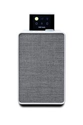 Pure Evoke Spot Equipo de música doméstico Compacto (Radio Dab Dab+ FM, Radio por Internet, podcasts, Spotify Connect, Bluetooth y 20 vatios de Potencia de Audio), Blanco algodón