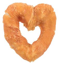 TRIXIE 31182 Denta Fun Chicken Heart, sfuso, 12 cm, 70 g